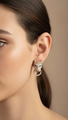 Panther Luxe Stud Earrings