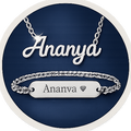  Silver Name Pendants & Bracelets