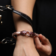 The Silvern Rose Gold Signature Bracelet