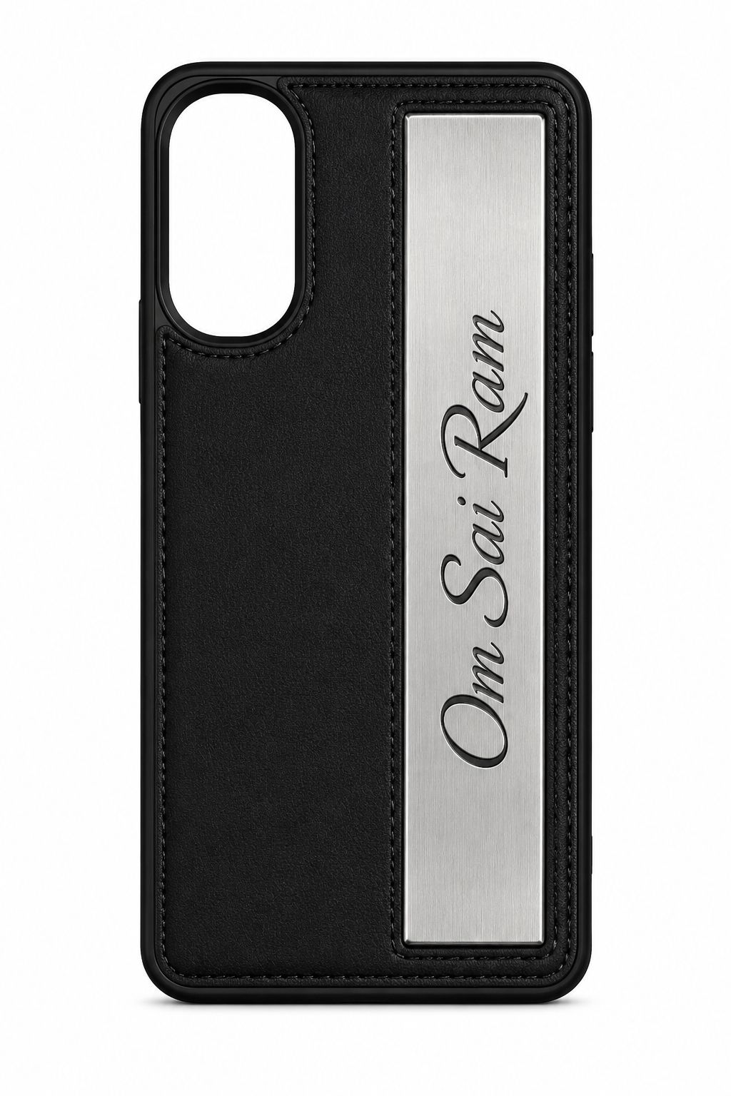 Personalise Vertical Name plate phone case